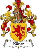 German Wappen Coat of Arms for Küner
