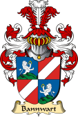 v.23 Coat of Family Arms from Germany for Bannwart