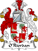 Irish Coat of Arms for O'Riordan or Rearden