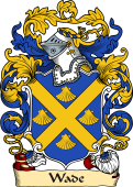 English or Welsh Family Coat of Arms (v.23) for Wade