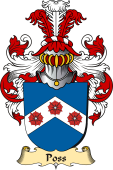 v.23 Coat of Family Arms from Germany for Poss