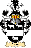 English Coat of Arms (v.23) for the family Ascue