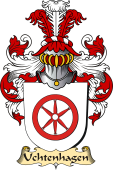 v.23 Coat of Family Arms from Germany for Uchtenhagen