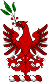 Family Crest from Ireland for: Lally or Mullally (Galway)