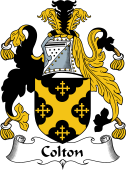 English Coat of Arms for the family Colton