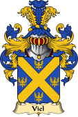 French Family Coat of Arms (v.23) for Viel