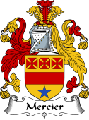 English Coat of Arms for Mercier