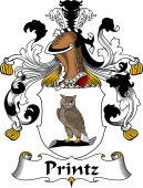 German Wappen Coat of Arms for Printz