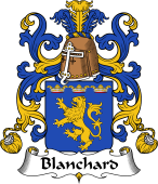 Coat of Arms from France for Blanchard