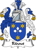 English Coat of Arms for Ridout