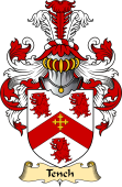 English Coat of Arms (v.23) for the family Tench