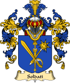Italian Family Coat of Arms (v.25a) Soldati