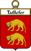 French Coat of Arms Badge for Taillefer