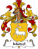 German Wappen Coat of Arms for Mützel