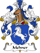 German Wappen Coat of Arms for Mehner