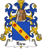 Coat of Arms from France for Rieu