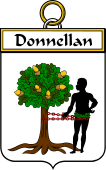 Irish Badge for Donnellan or O'Donellan