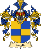 Italian Family Coat of Arms (v.25a) Muglia