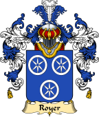 French Family Coat of Arms (v.25) Royer
