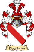 v.23 Coat of Family Arms from Germany for Ziegelheim