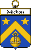 French Coat of Arms Badge for Michon