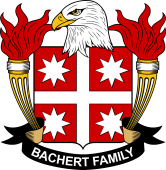 Coat of arms used by the Bachert family in the United States of America