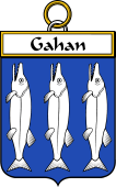 Irish Badge for Gahan or McGahan