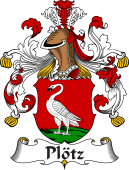German Wappen Coat of Arms for Plötz