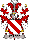 Danish Coat of Arms for Krabbe