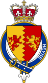 Families of Britain Coat of Arms Badge for: Heyne or O'Heyne (Ireland)