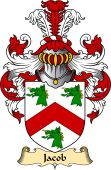 English Coat of Arms (v.23) for the family Jacob II