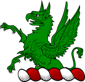 Family crest from Scotland for Forsyth (that Ilk)