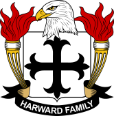 Coat of arms used by the Harward family in the United States of America