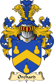 English Coat of Arms (v.23) for the family Orchard