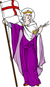 Catholic Saints Clipart image: St Ursula