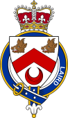 Families of Britain Coat of Arms Badge for: Laird (England)