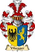 v.23 Coat of Family Arms from Germany for Vilsegger