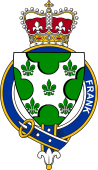 Families of Britain Coat of Arms Badge for: Frank (Scotland)