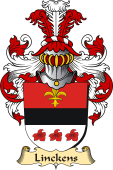 v.23 Coat of Family Arms from Germany for Linckens