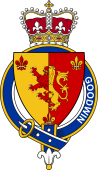 Families of Britain Coat of Arms Badge for: Goodwin (England and Ireland)