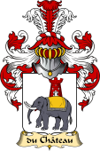 French Family Coat of Arms (v.23) for Château (du)