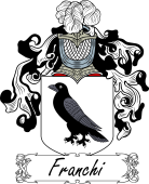 Araldica Italiana Coat of arms used by the Italian family Franchi