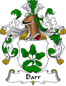 German Wappen Coat of Arms for Darr