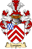 English Coat of Arms (v.23) for the family Langton