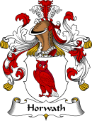 German Wappen Coat of Arms for Horwath