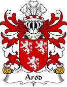 Welsh Coat of Arms for Arod (ap Owain ab Edwin ap Gronwy)
