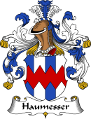 German Wappen Coat of Arms for Haumesser