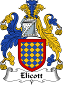 English Coat of Arms for Elicott