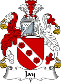 English Coat of Arms for the family Jay