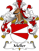 German Wappen Coat of Arms for Meller